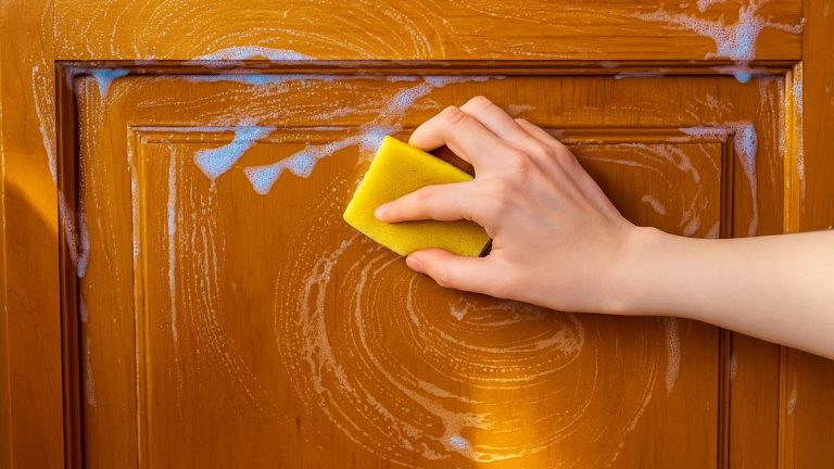 Cómo eliminar la grasa de los muebles de cocina con un truco casero que realmente funciona