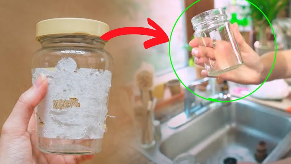 Cómo quitar etiquetas de tarros sin usar agua: el truco que nadie te cuenta