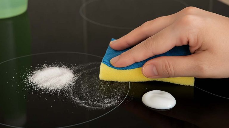 El truco casero (sin vinagre ni bicarbonato) que deja tu vitrocerámica brillante como nueva