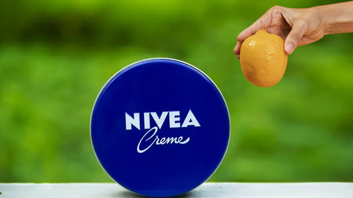 La astucia del limón con crema Nivea que nadie esperaba
