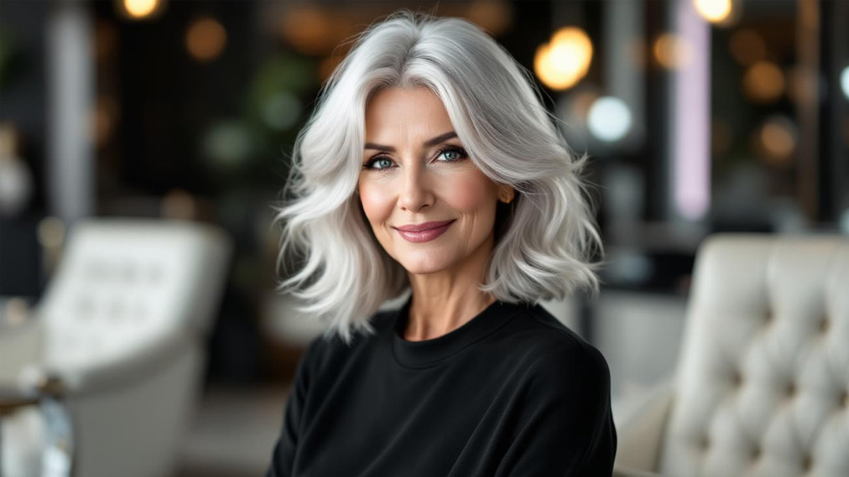 Ni rizado ni ondulado: el corte de pelo que después de los 65 años rejuvenece y estiliza